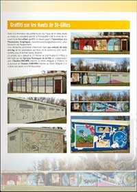 photo décoration graff dans le Salv infos Mai 2012