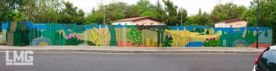 fresque street art décoration artiste tageur graffiti toulouse