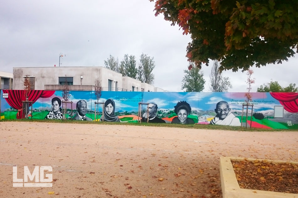 fresque art urbain Toulouse 2019 artiste graffiti